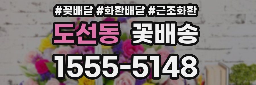 도선동 꽃배송