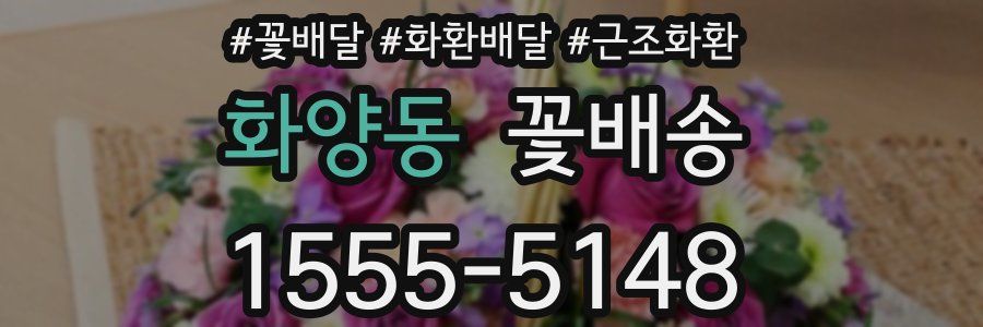 화양동 꽃배송