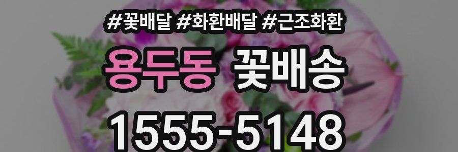 용두동 꽃배송