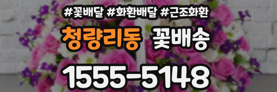 청량리동 꽃배송