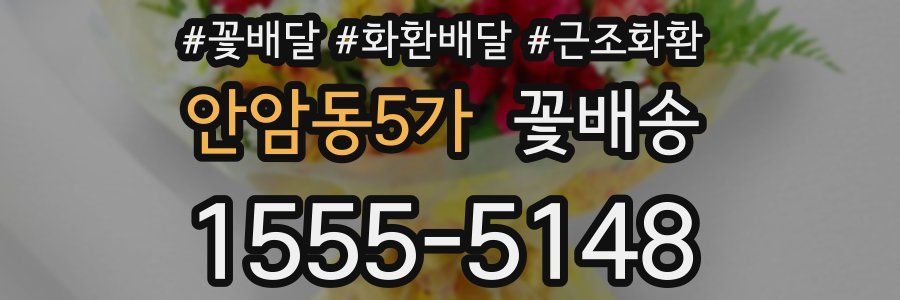 안암동5가 꽃배송