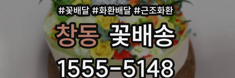 창동 꽃배송