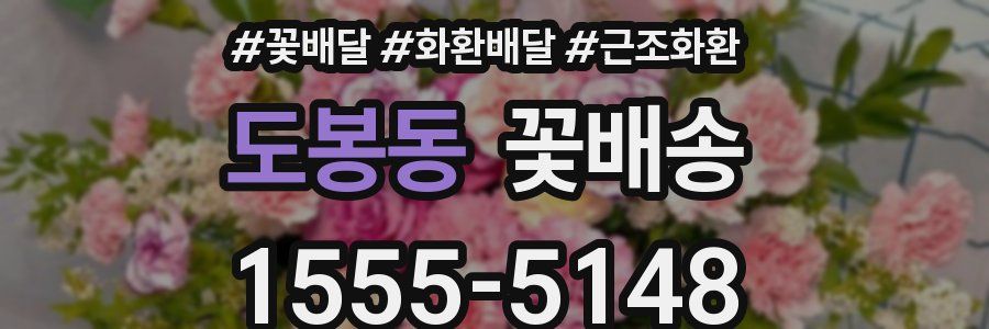도봉동 꽃배송