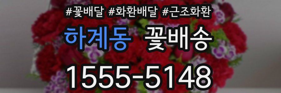 하계동 꽃배송