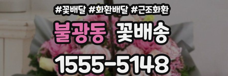 불광동 꽃배송