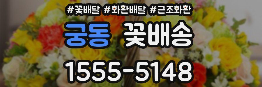 궁동 꽃배송