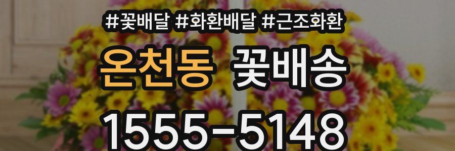 온천동 꽃배송