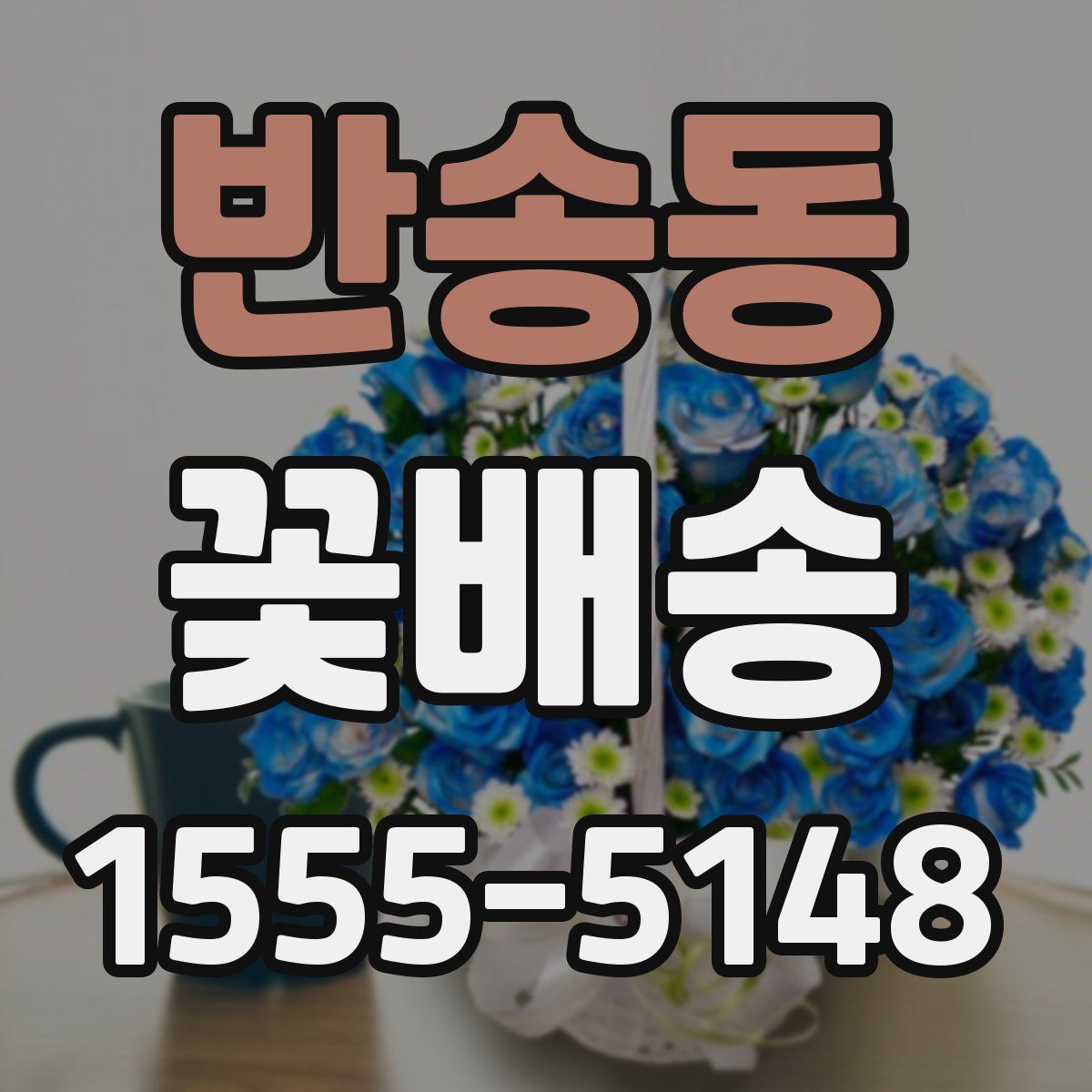 반송동 꽃배송