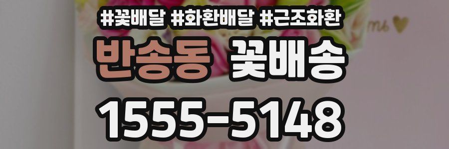 반송동 꽃배송