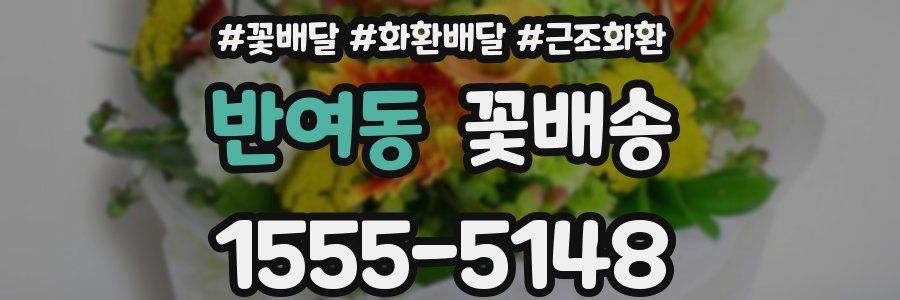 반여동 꽃배송