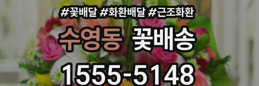 수영동 꽃배송