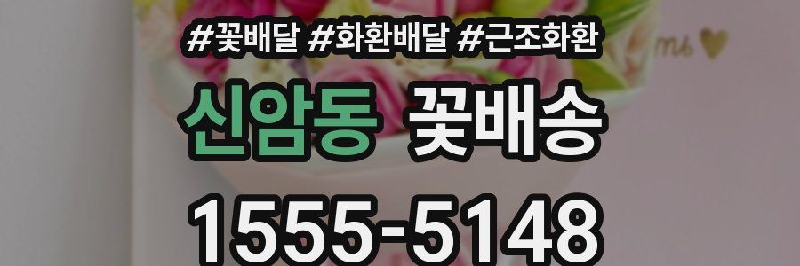 신암동 꽃배송