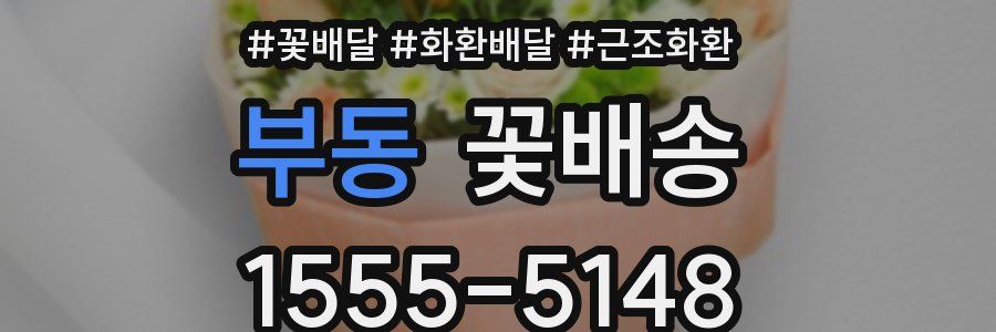 부동 꽃배송
