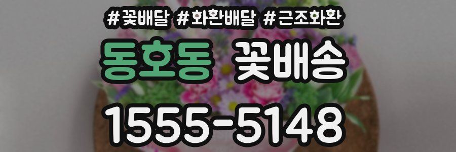 동호동 꽃배송