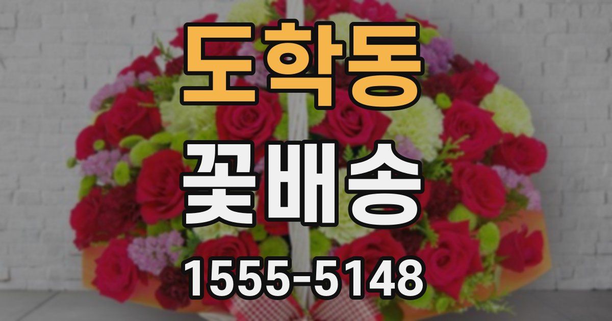 도학동 꽃배송