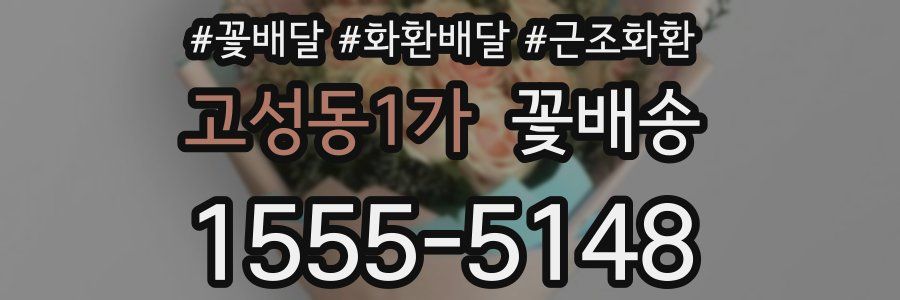 고성동1가 꽃배송
