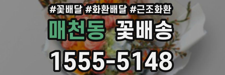 매천동 꽃배송