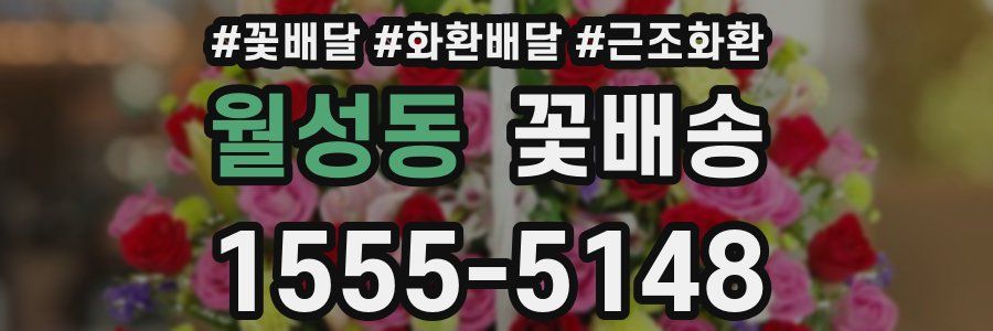 월성동 꽃배송