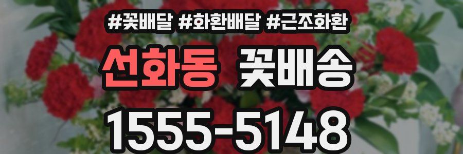선화동 꽃배송