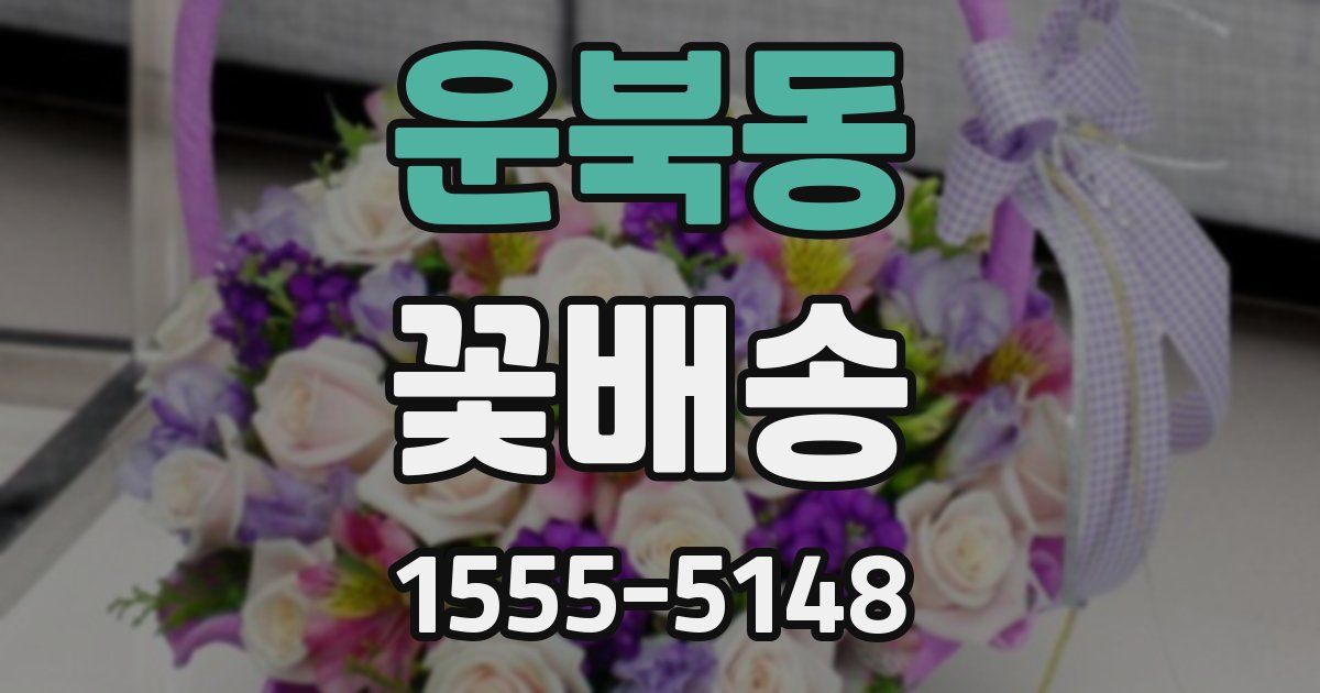 운북동 꽃배송