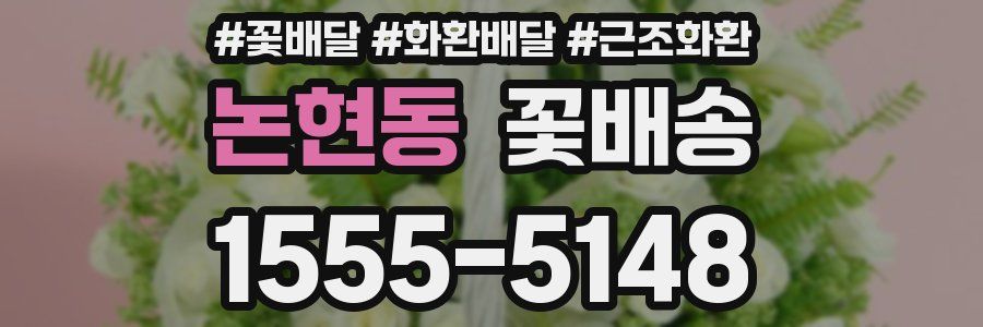 논현동 꽃배송