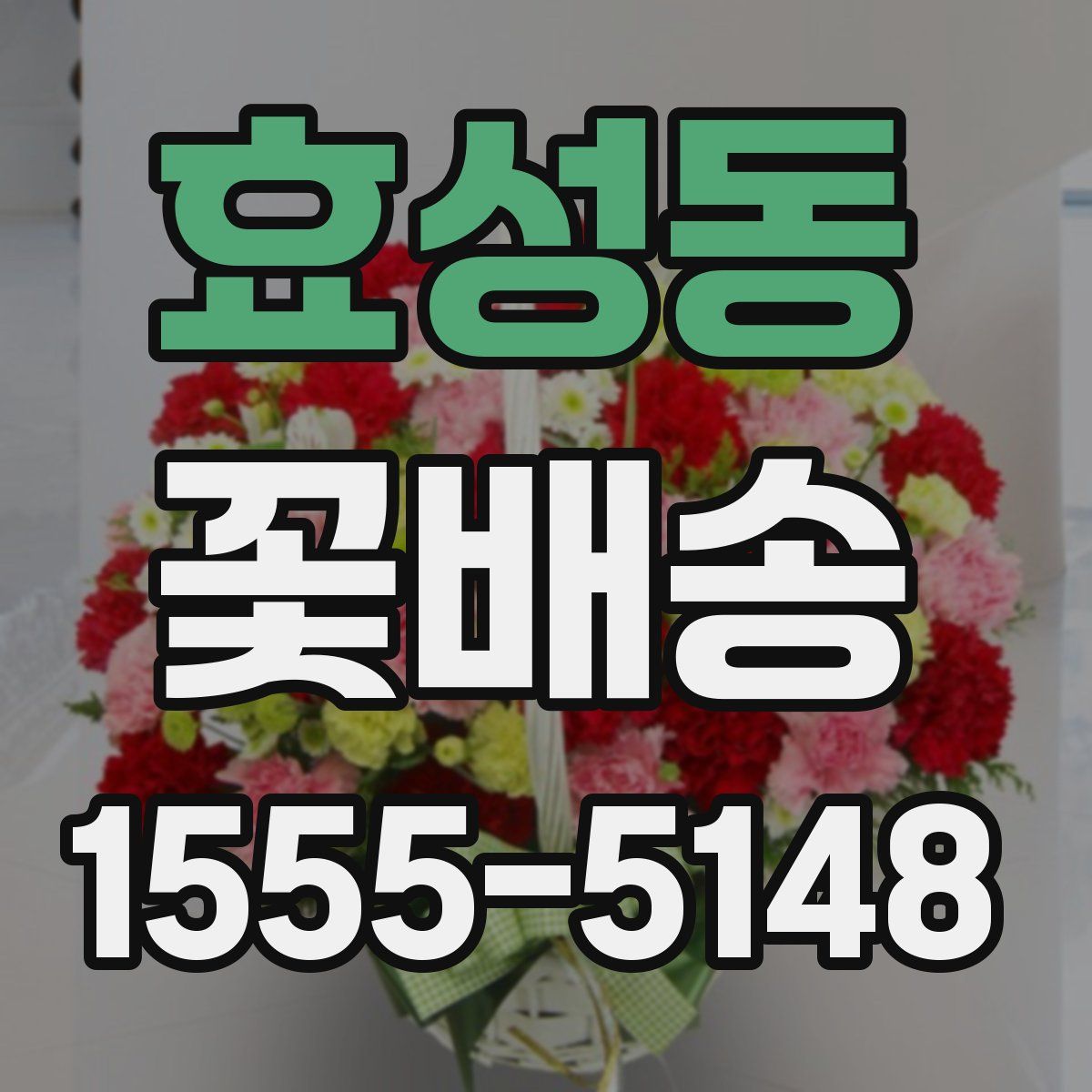 효성동 꽃배송