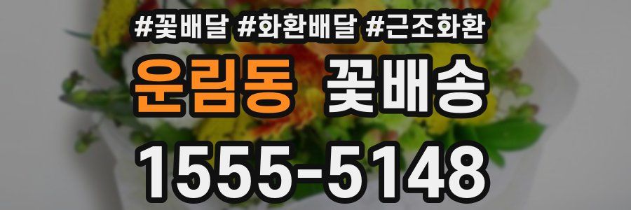 운림동 꽃배송