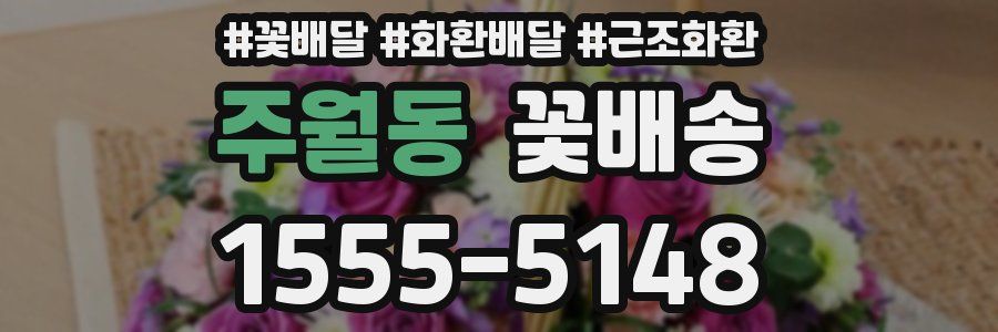 주월동 꽃배송