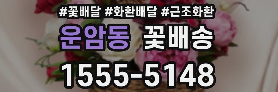 운암동 꽃배송