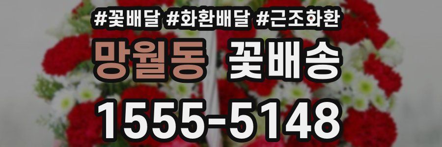 망월동 꽃배송