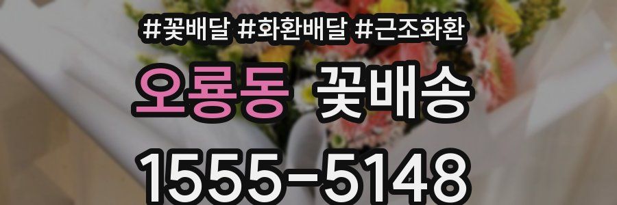 오룡동 꽃배송