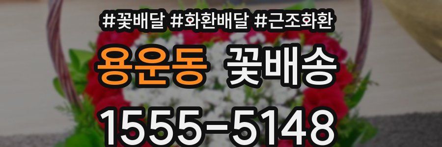용운동 꽃배송