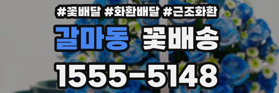 갈마동 꽃배송