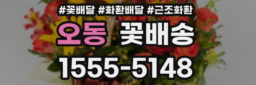 오동 꽃배송