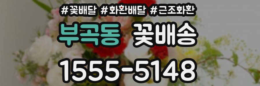 부곡동 꽃배송