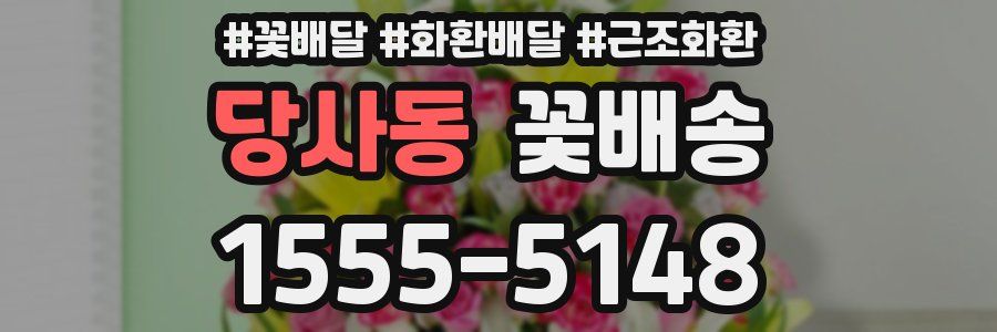 당사동 꽃배송