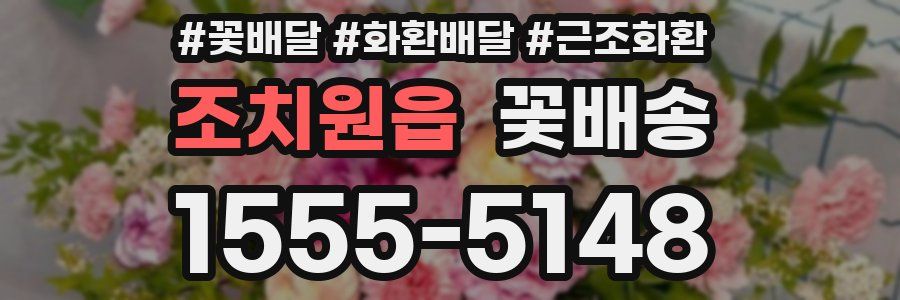조치원읍 꽃배송
