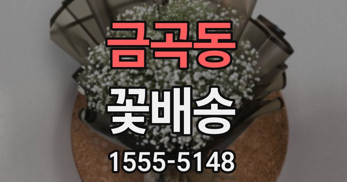 금곡동 꽃배송