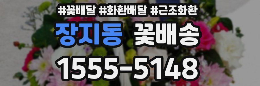 장지동 꽃배송