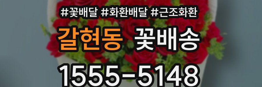 갈현동 꽃배송