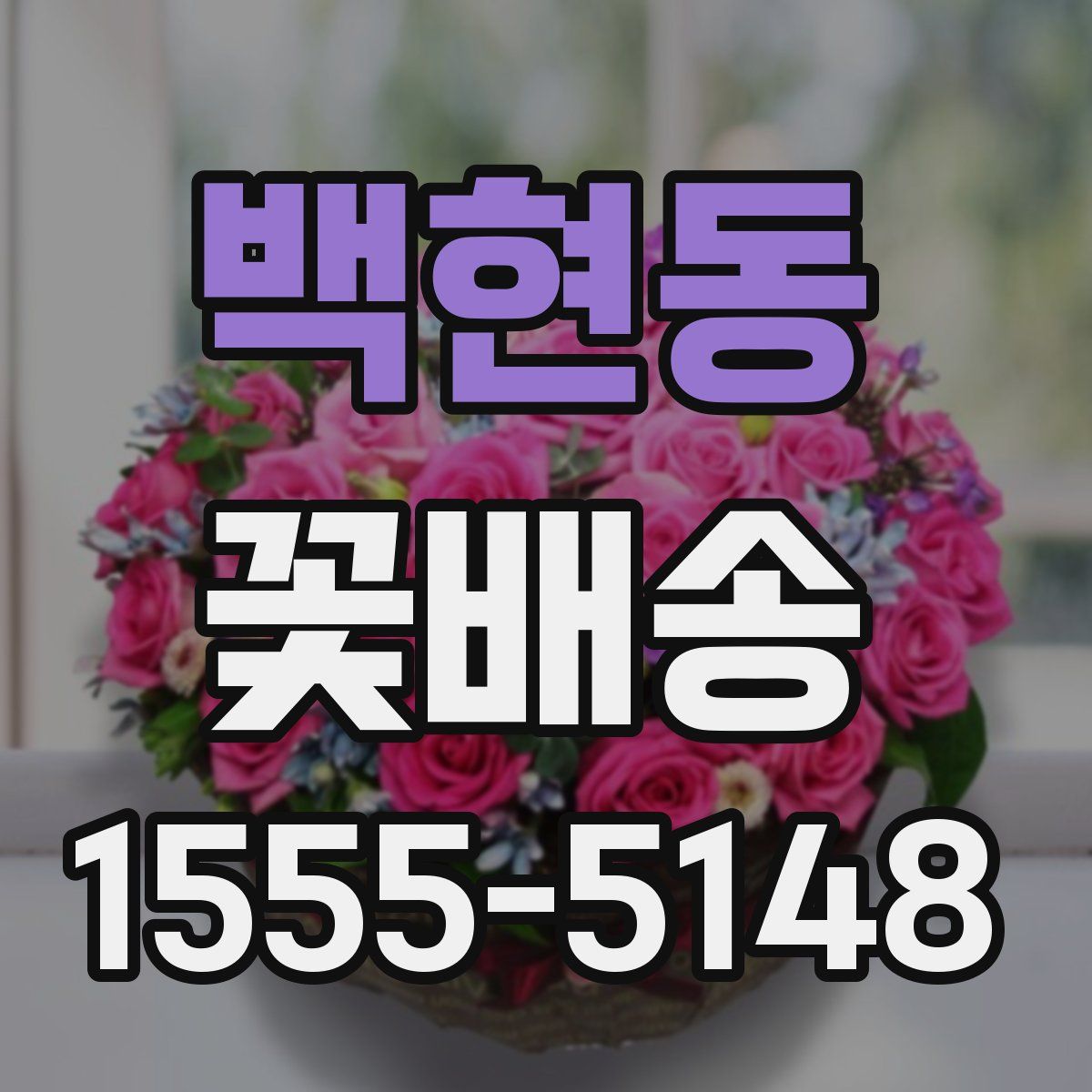 백현동 꽃배송