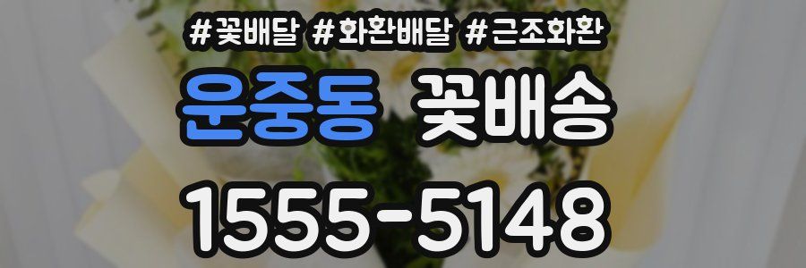 운중동 꽃배송