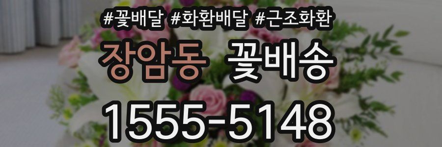 장암동 꽃배송