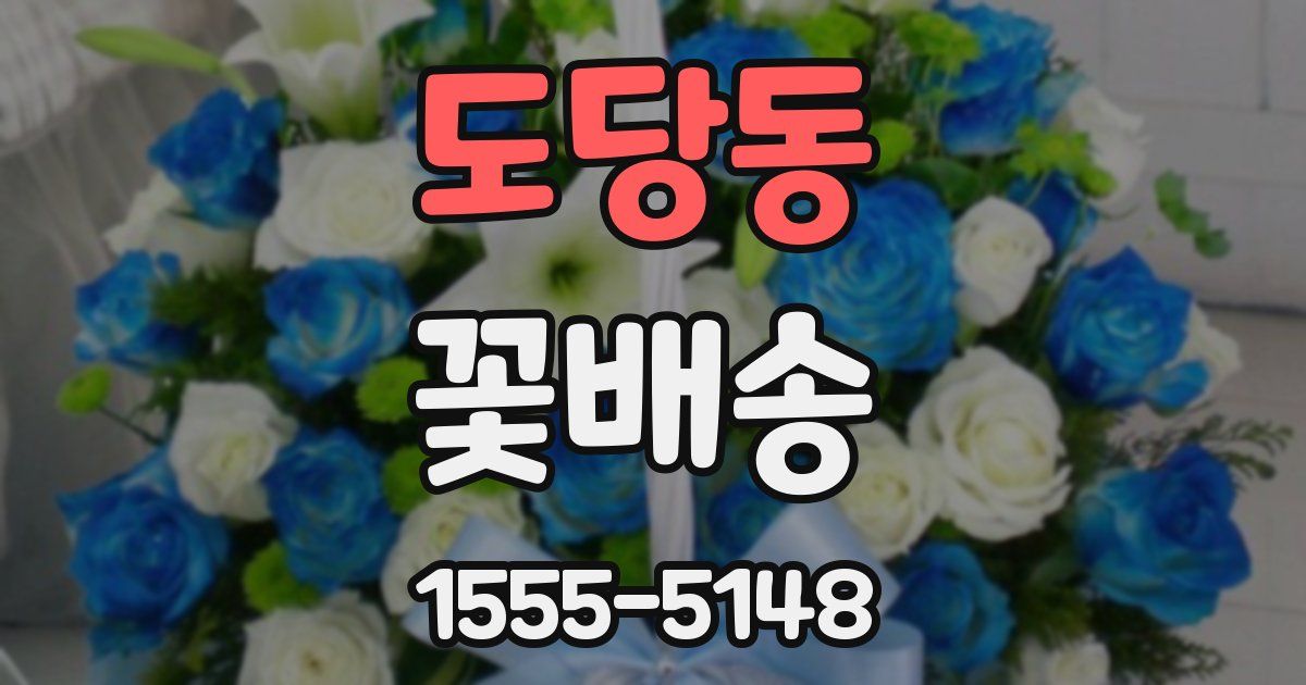 도당동 꽃배송