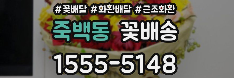 죽백동 꽃배송