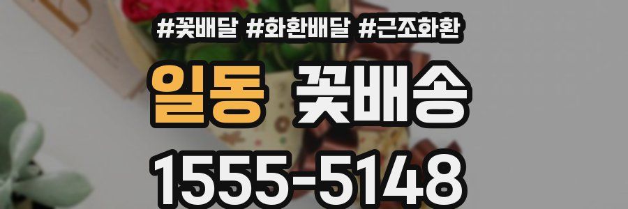 일동 꽃배송