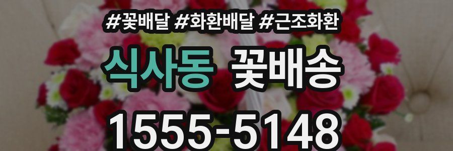 식사동 꽃배송