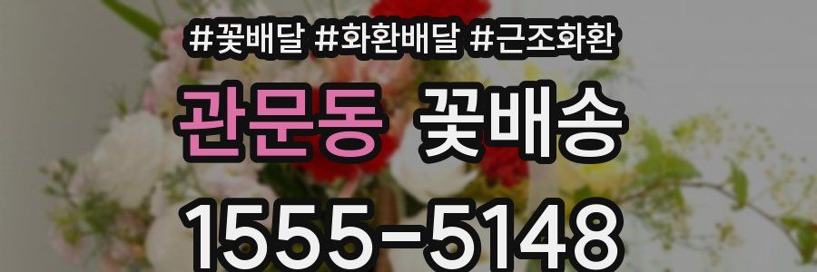 관문동 꽃배송