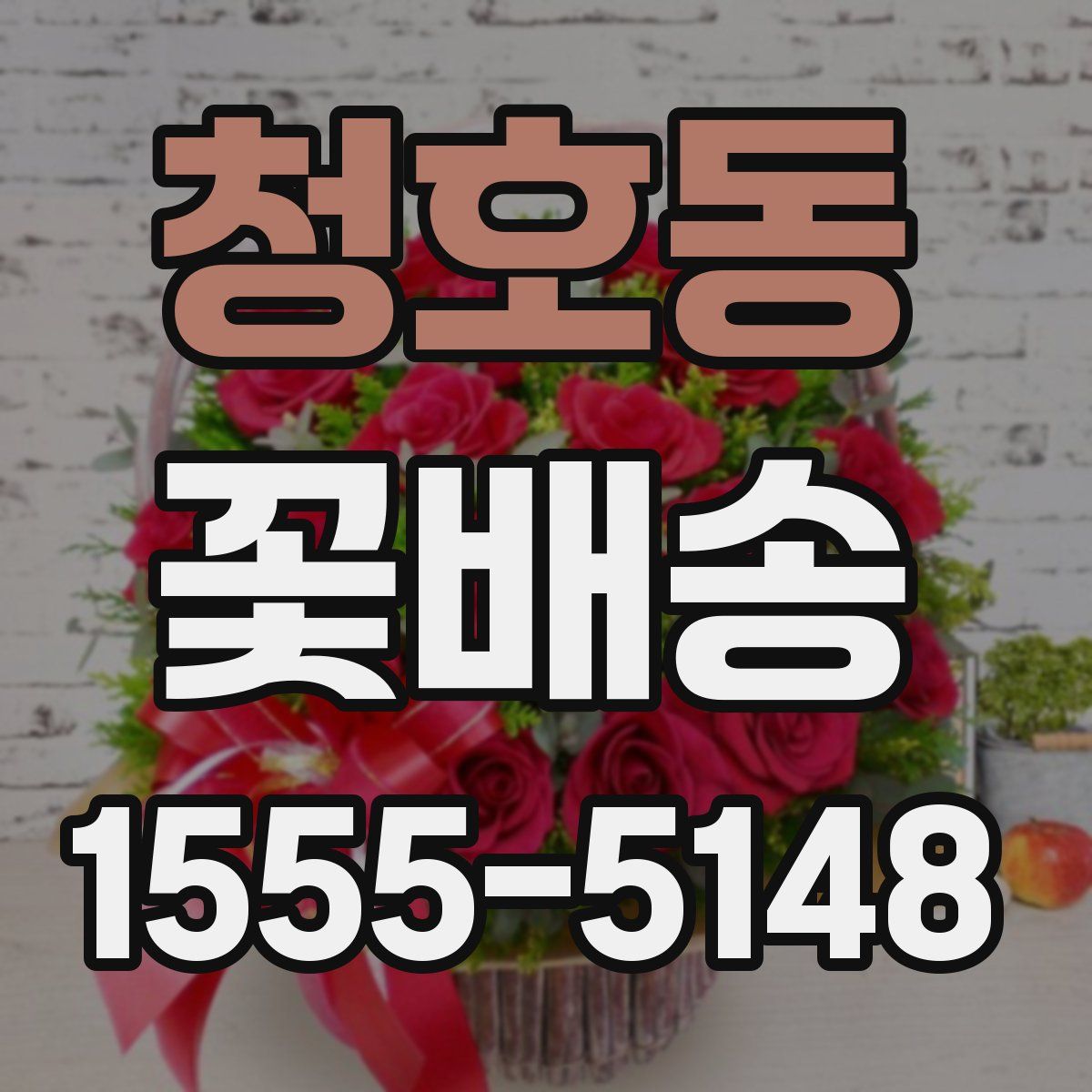 청호동 꽃배송