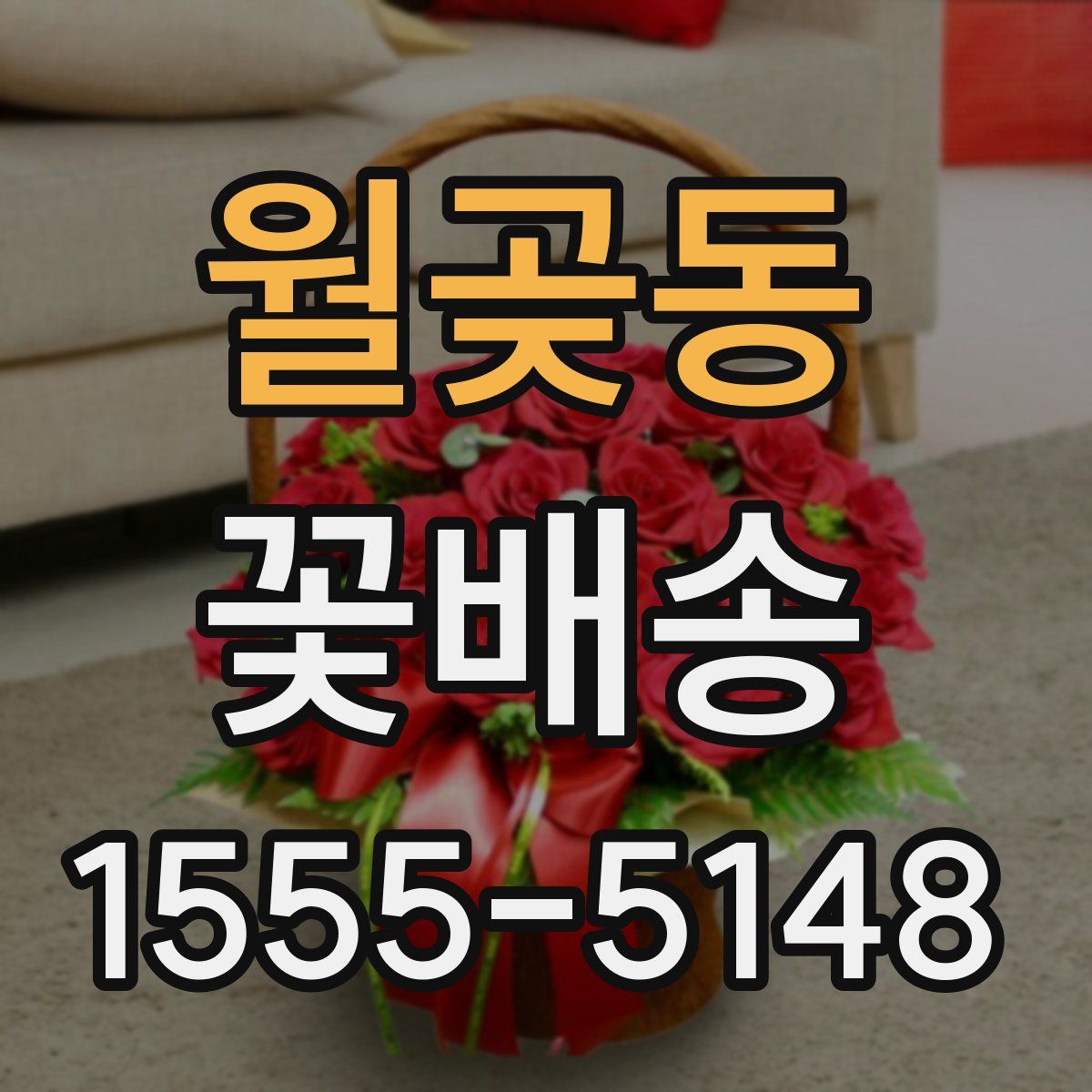 월곶동 꽃배송